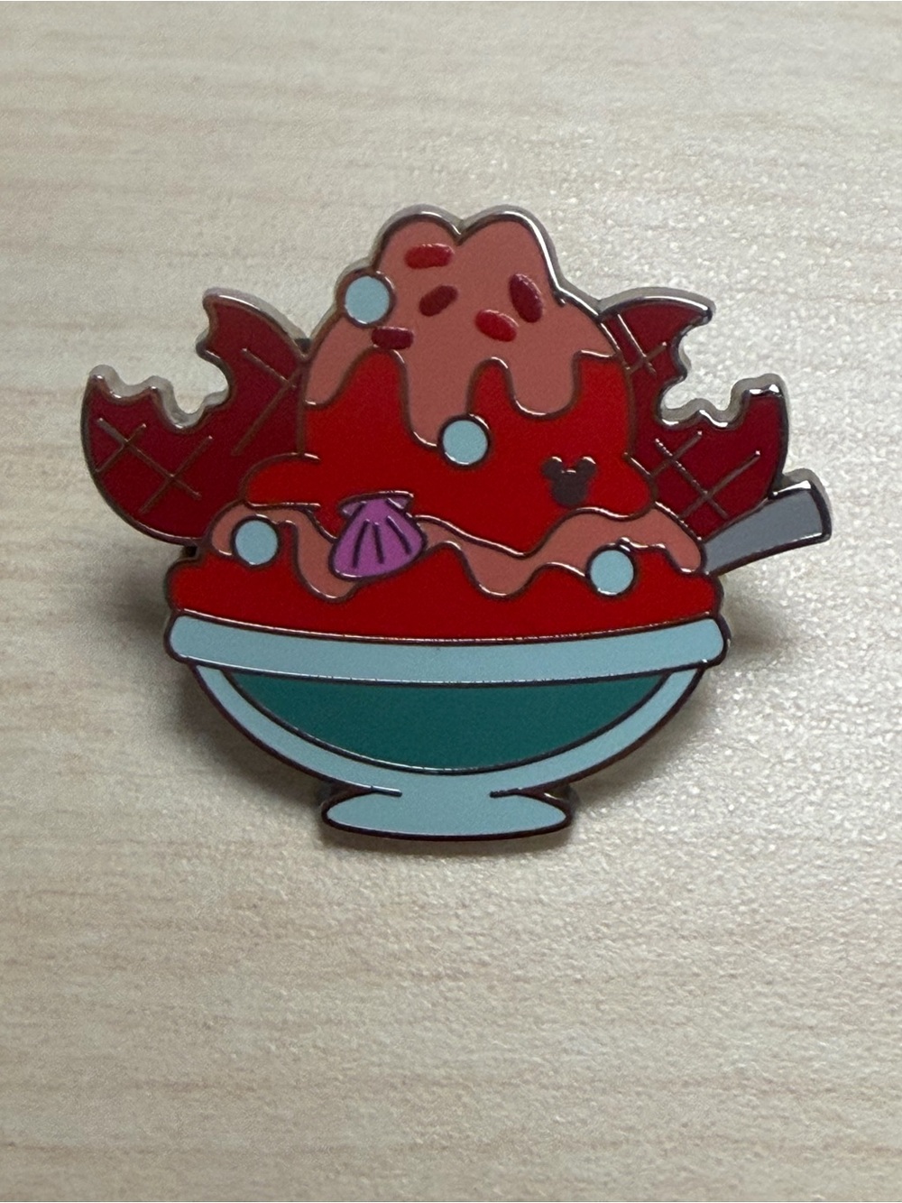 2026 Disney Hidden Mickey Sebastian Character Ice Cream Sundaes Wave B Pin WDW